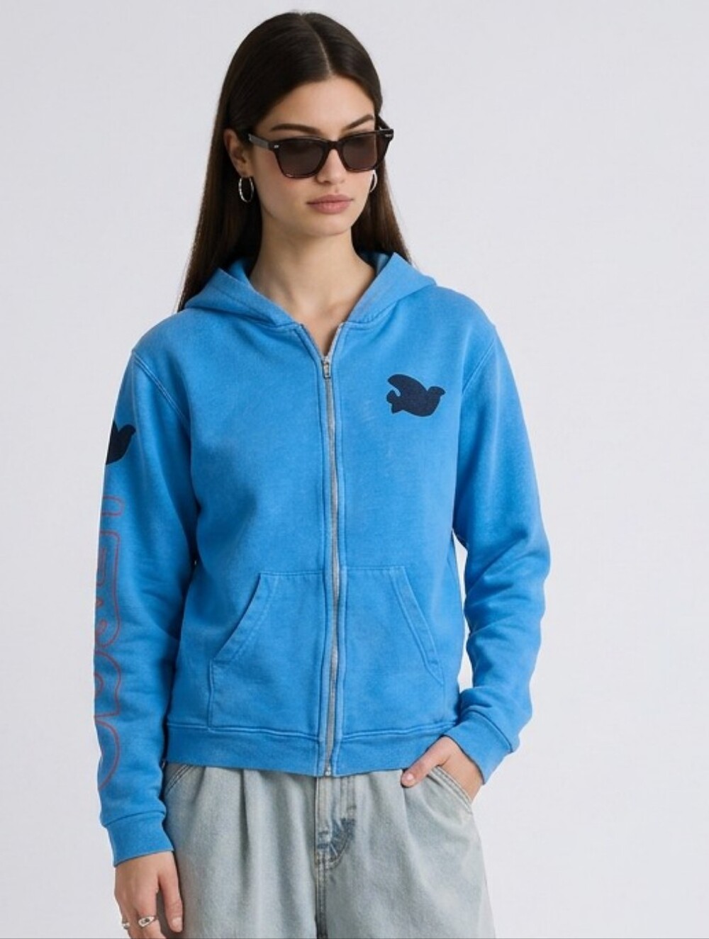 Free city Let's Go  Hoodie size small